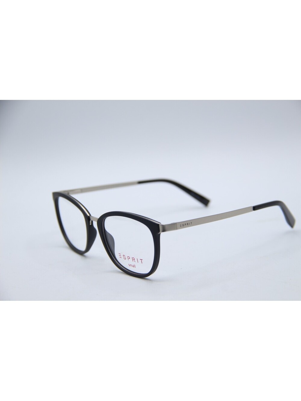 Esprit Et17553 Color-538 Black Silver Authentic Eyeglasses 48-17